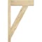 Ekena Millwork Traditional Block Rough Sawn Outlooker, Douglas Fir, 6"W x 20"D x 32"H OUT06X20X32TRA05RDF - alternate 2
